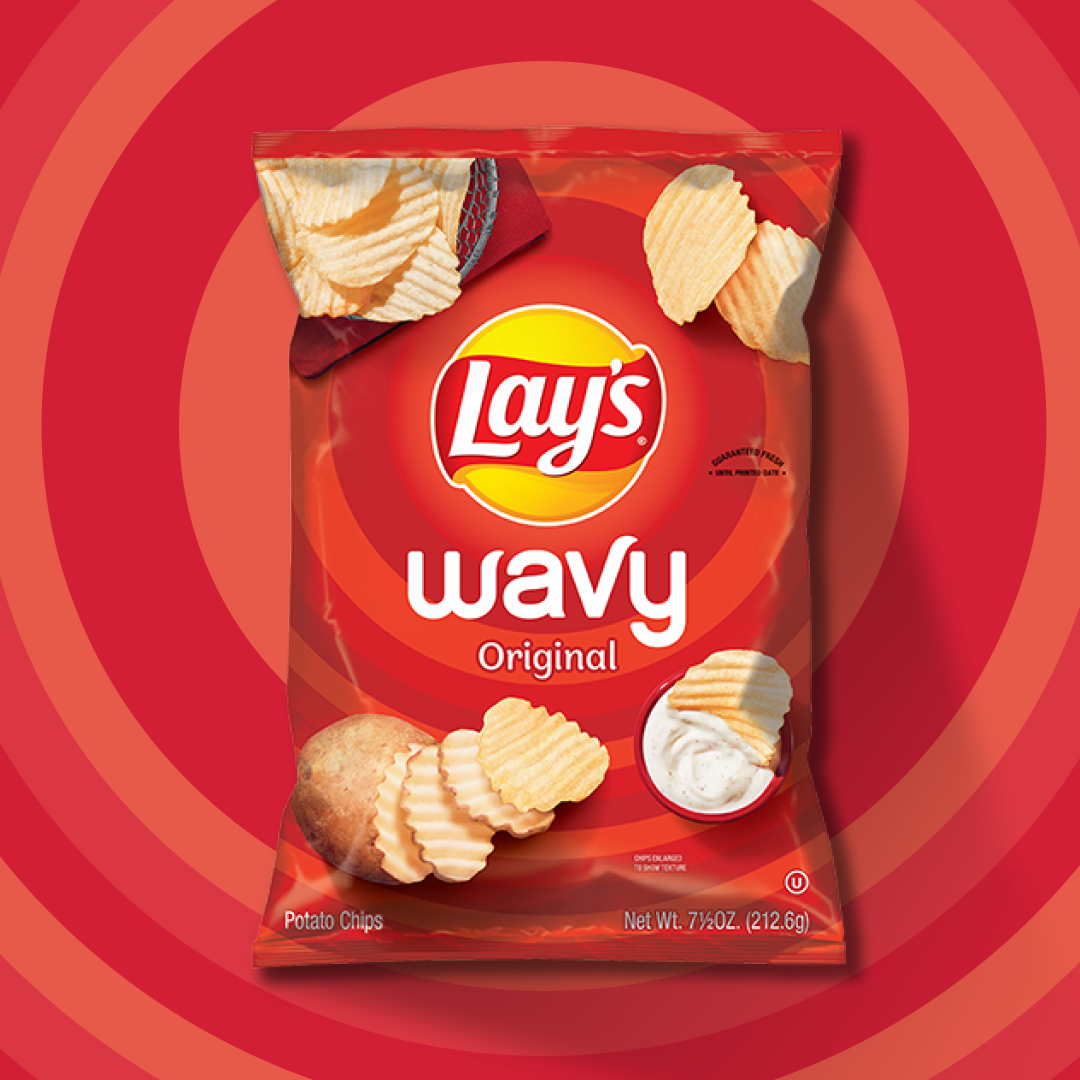 Papas fritas LAY'S® onduladas originales