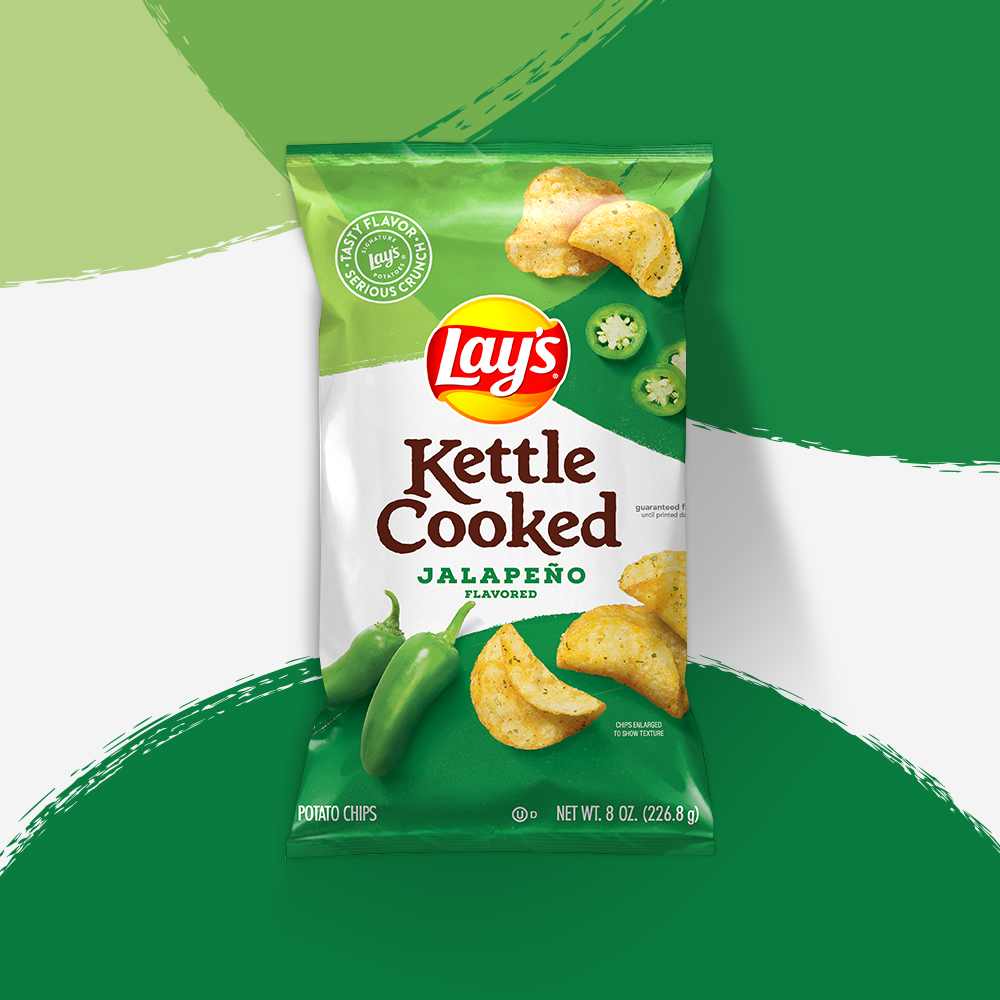 Papas fritas LAY'S® estilo kettle sabor jalapeño