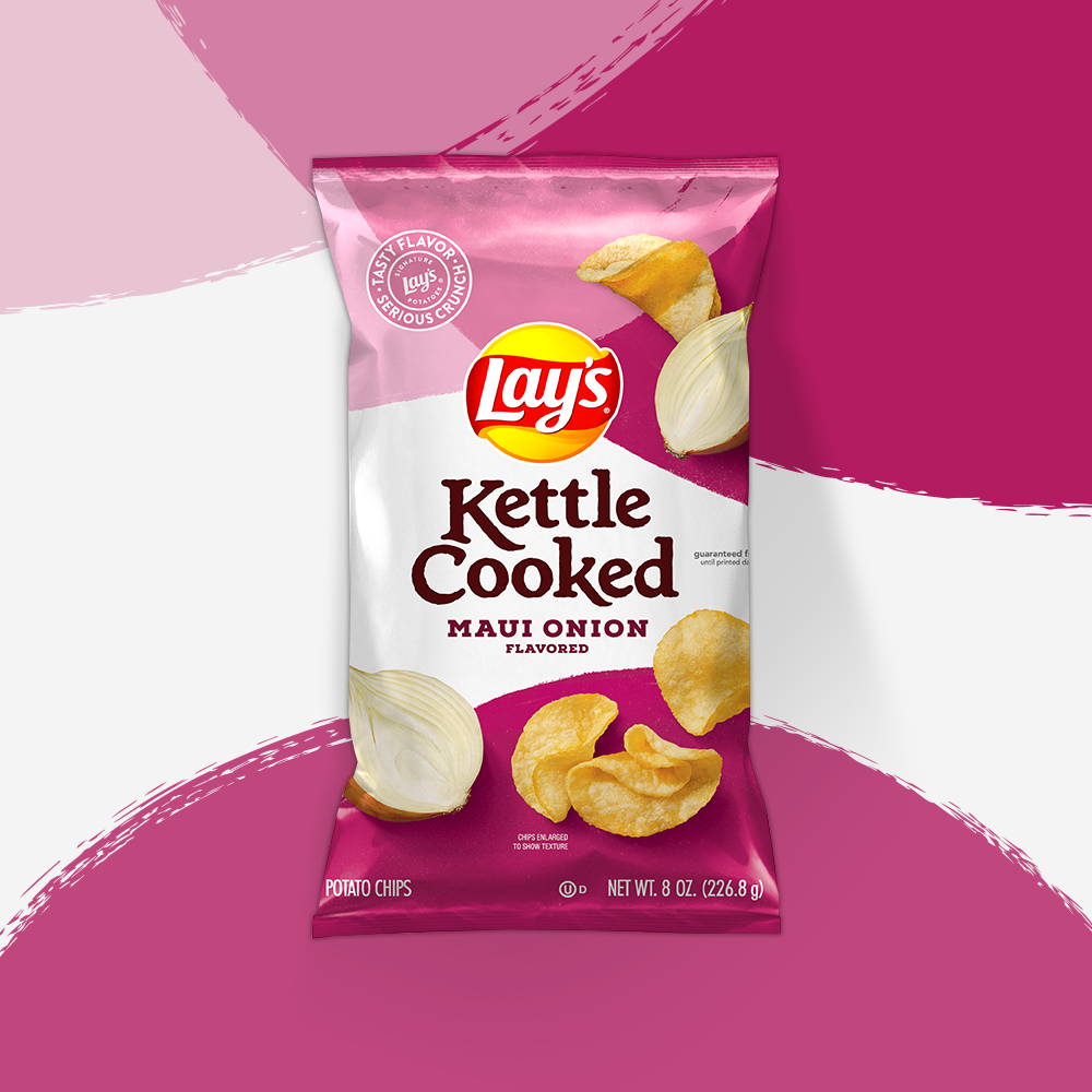 Papas fritas LAY'S® estilo kettle sabor cebolla de Maui