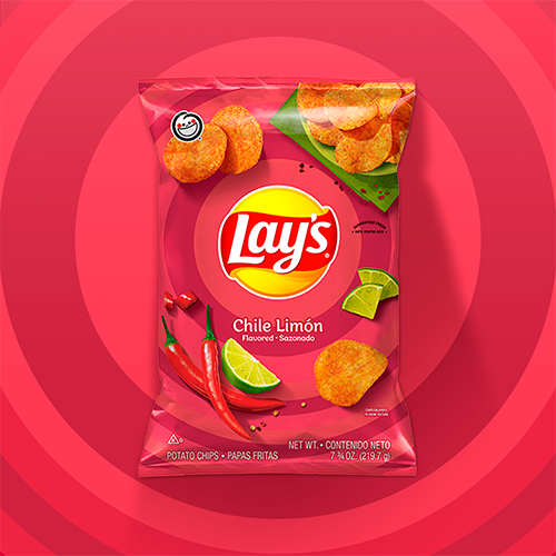 Papas fritas LAY'S® sabor chile con limón