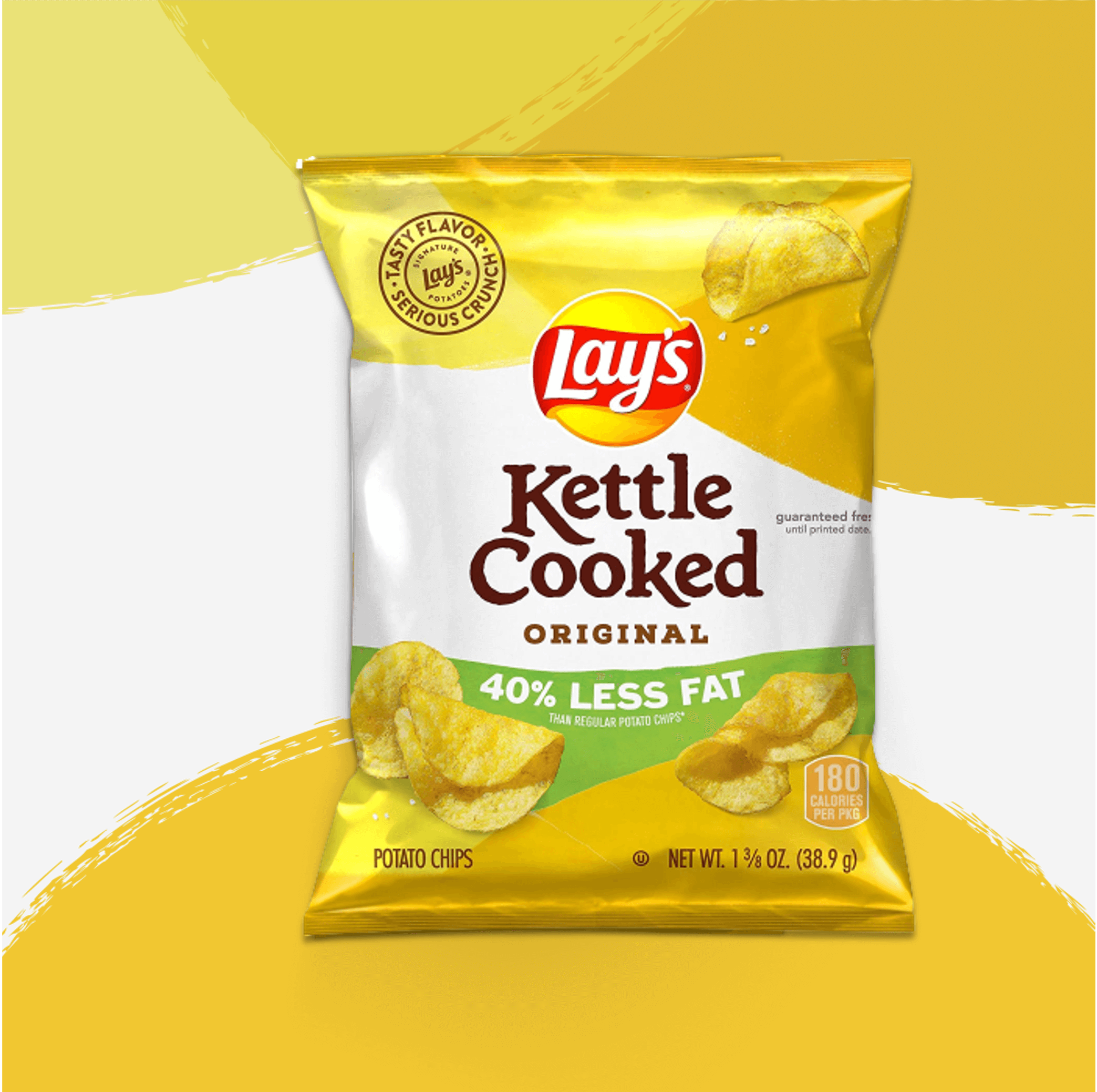 LAY'S® Kettle Cooked Reduced Fat Original Potato Chips