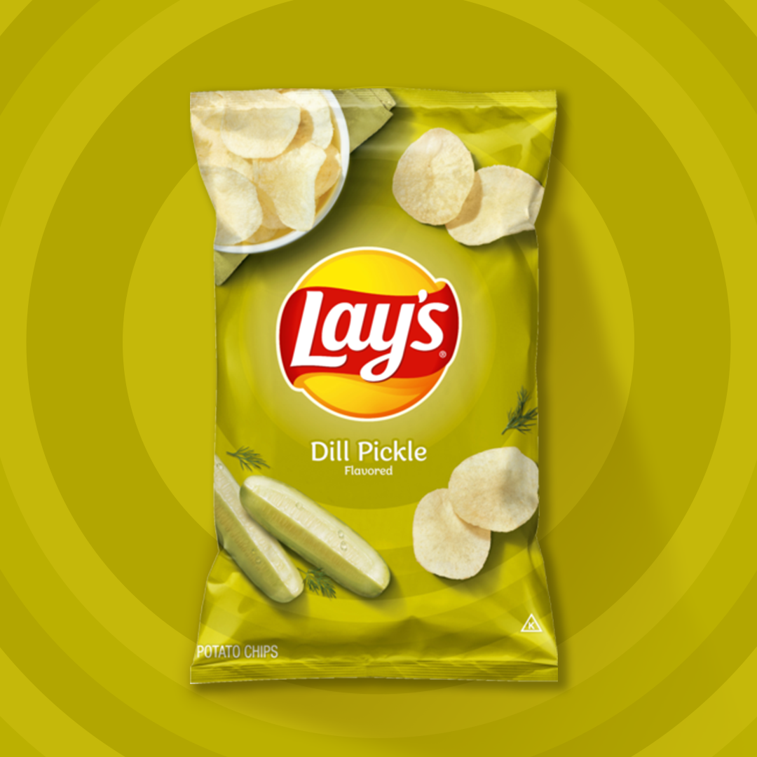 LAY'S® Dill Pickle Flavored Potato Chips